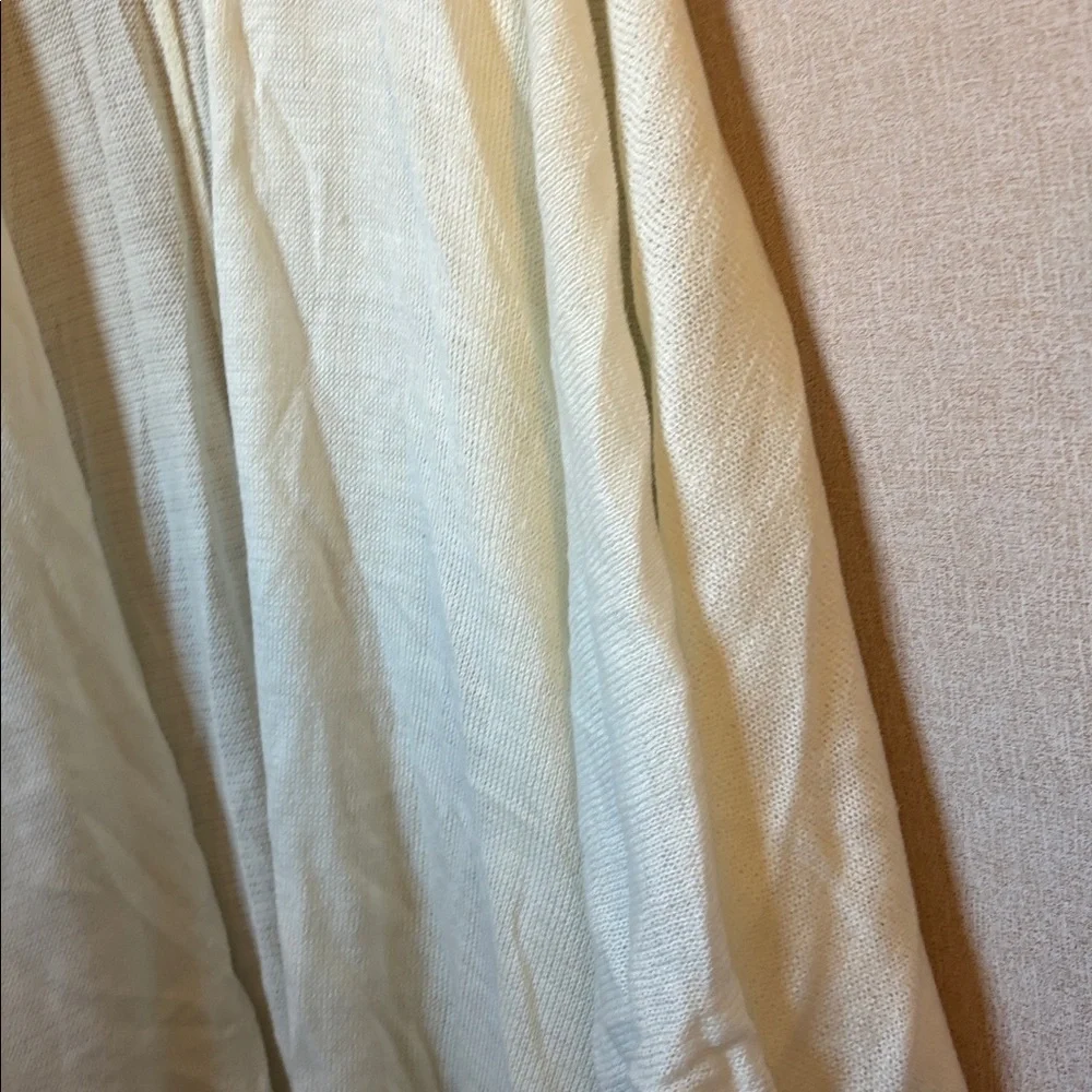 White Stag Cream Open-Front shawl osfm